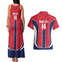 Custom Norway Football Couples Matching Tank Maxi Dress and Hawaiian Shirt 2026 Come On Norge - Wonder Print Shop