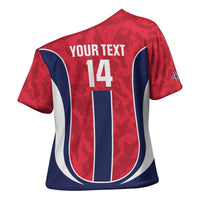 Custom Norway Football Cross Shoulder Shirt 2026 Come On Norge - Wonder Print Shop