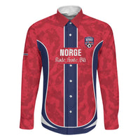 Custom Norway Football Family Matching Off The Shoulder Long Sleeve Dress and Hawaiian Shirt 2026 Come On Norge - Wonder Print Shop