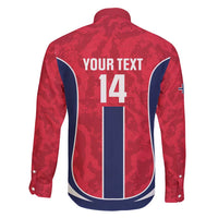 Custom Norway Football Family Matching Short Sleeve Bodycon Dress and Hawaiian Shirt 2026 Come On Norge - Wonder Print Shop