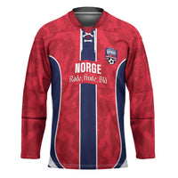 Custom Norway Football Hockey Jersey 2026 Come On Norge - Wonder Print Shop