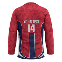 Custom Norway Football Hockey Jersey 2026 Come On Norge - Wonder Print Shop