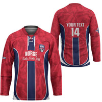 Custom Norway Football Hockey Jersey 2026 Come On Norge - Wonder Print Shop