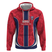 Custom Norway Football Hoodie 2026 Come On Norge - Wonder Print Shop