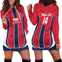 Custom Norway Football Hoodie Dress 2026 Come On Norge - Wonder Print Shop