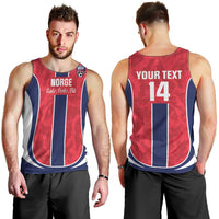 Custom Norway Football Men Tank Top 2026 Come On Norge - Wonder Print Shop