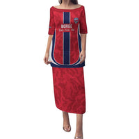 Custom Norway Football Puletasi 2026 Come On Norge - Wonder Print Shop