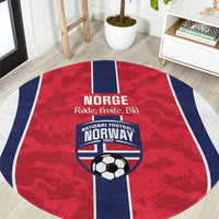 Norway Football Round Carpet 2026 Come On Norge - Wonder Print Shop