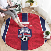 Norway Football Round Carpet 2026 Come On Norge - Wonder Print Shop