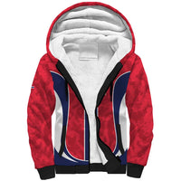 Custom Norway Football Sherpa Hoodie 2026 Come On Norge - Wonder Print Shop