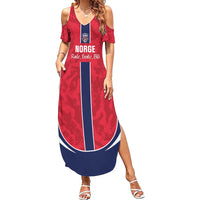 Custom Norway Football Summer Maxi Dress 2026 Come On Norge - Wonder Print Shop