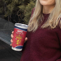 Custom Norway Football Tumbler Cup 2026 Come On Norge - Wonder Print Shop