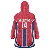 Custom Norway Football Wearable Blanket Hoodie 2026 Come On Norge - Wonder Print Shop