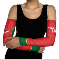 Custom Portugal Football Arm Sleeves 2026 Come On Selecao das Quinas - Red - Wonder Print Shop