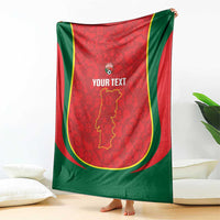 Custom Portugal Football Blanket 2026 Come On Selecao das Quinas - Red - Wonder Print Shop