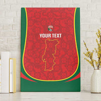 Custom Portugal Football Canvas Wall Art 2026 Come On Selecao das Quinas - Red - Wonder Print Shop