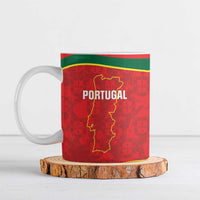 Custom Portugal Football Ceramic Mug 2026 Come On Selecao das Quinas - Red - Wonder Print Shop