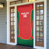 Custom Portugal Football Door Cover 2026 Come On Selecao das Quinas - Red - Wonder Print Shop