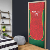 Custom Portugal Football Door Cover 2026 Come On Selecao das Quinas - Red - Wonder Print Shop