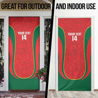 Custom Portugal Football Door Cover 2026 Come On Selecao das Quinas - Red - Wonder Print Shop