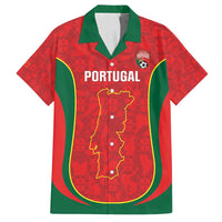 Custom Portugal Football Family Matching Off Shoulder Maxi Dress and Hawaiian Shirt 2026 Come On Selecao das Quinas - Red - Wonder Print Shop