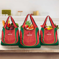 Custom Portugal Football Grocery Bag 2026 Come On Selecao das Quinas - Red - Wonder Print Shop