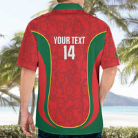 Custom Portugal Football Hawaiian Shirt 2026 Come On Selecao das Quinas - Red - Wonder Print Shop