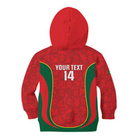 Custom Portugal Football Kid Hoodie 2026 Come On Selecao das Quinas - Red - Wonder Print Shop