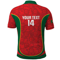 Custom Portugal Football Polo Shirt 2026 Come On Selecao das Quinas - Red - Wonder Print Shop