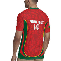 Custom Portugal Football Rugby Jersey 2026 Come On Selecao das Quinas - Red - Wonder Print Shop