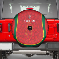 Custom Portugal Football Spare Tire Cover 2026 Come On Selecao das Quinas - Red - Wonder Print Shop