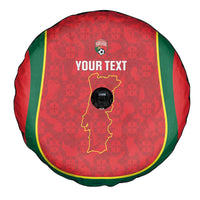 Custom Portugal Football Spare Tire Cover 2026 Come On Selecao das Quinas - Red - Wonder Print Shop