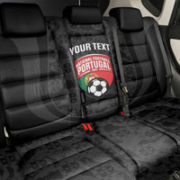 Custom Portugal Football Back Car Seat Cover 2026 Come On Selecao das Quinas - Black - Wonder Print Shop