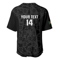 Custom Portugal Football Baseball Jersey 2026 Come On Selecao das Quinas - Black - Wonder Print Shop