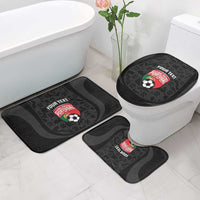 Custom Portugal Football Bathroom Set 2026 Come On Selecao das Quinas - Black - Wonder Print Shop