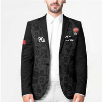 Custom Portugal Football Blazer 2026 Come On Selecao das Quinas - Black - Wonder Print Shop