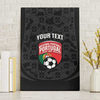 Custom Portugal Football Canvas Wall Art 2026 Come On Selecao das Quinas - Black - Wonder Print Shop