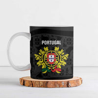 Custom Portugal Football Ceramic Mug 2026 Come On Selecao das Quinas - Black - Wonder Print Shop