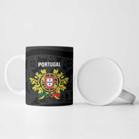 Custom Portugal Football Ceramic Mug 2026 Come On Selecao das Quinas - Black - Wonder Print Shop