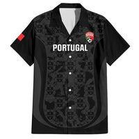 Custom Portugal Football Hawaiian Shirt 2026 Come On Selecao das Quinas - Black - Wonder Print Shop