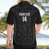Custom Portugal Football Hawaiian Shirt 2026 Come On Selecao das Quinas - Black - Wonder Print Shop