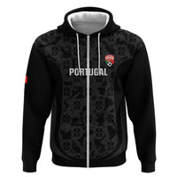Custom Portugal Football Hoodie 2026 Come On Selecao das Quinas - Black - Wonder Print Shop