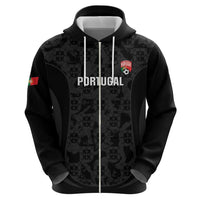 Custom Portugal Football Hoodie 2026 Come On Selecao das Quinas - Black - Wonder Print Shop