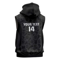 Custom Portugal Football Sleeveless Hoodie 2026 Come On Selecao das Quinas - Black - Wonder Print Shop