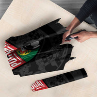 Custom Portugal Football Umbrella 2026 Come On Selecao das Quinas - Black - Wonder Print Shop