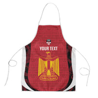 Custom Egypt Football Apron 2026 Go Pharaohs Ancient Egyptian Pattern - Wonder Print Shop