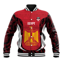 Custom Egypt Football Baseball Jacket 2026 Go Pharaohs Ancient Egyptian Pattern - Wonder Print Shop