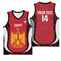 Custom Egypt Football Basketball Jersey 2026 Go Pharaohs Ancient Egyptian Pattern - Wonder Print Shop