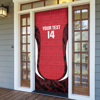 Custom Egypt Football Door Cover 2026 Go Pharaohs Ancient Egyptian Pattern - Wonder Print Shop
