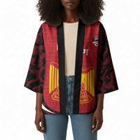 Custom Egypt Football Kimono 2026 Go Pharaohs Ancient Egyptian Pattern - Wonder Print Shop